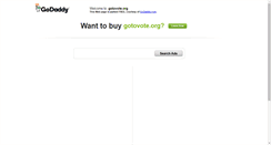 Desktop Screenshot of gotovote.org